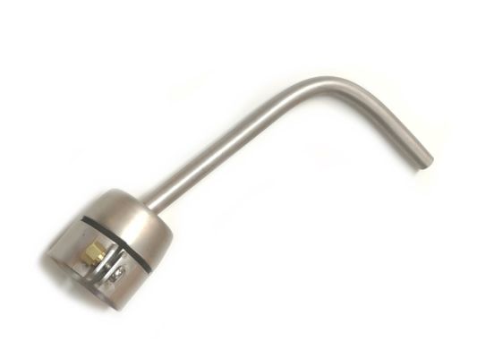 Buse ronde 5mm de longueur 150mm et coudée à 90° enfichable
